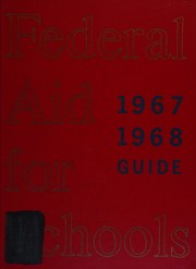 Front cover of Federal aid for schools 1967-1968 guide by Howard S. Rowland