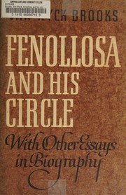Front cover of Fenollosa and his circle by Van Wyck Brooks