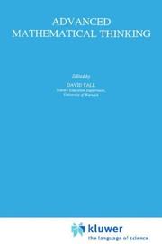 Cover of Advanced Mathematical Thinking (Mathematics Education Library) by David Orme Tall