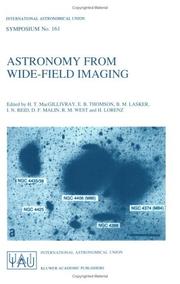 Front cover of Astronomy from Wide-Field Imaging by H. T. MacGillivray