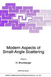 Front cover of Modern Aspects of Small-Angle Scattering by H. Brumberger