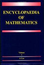 Front cover of Encyclopaedia of Mathematics (set) (Encyclopaedia of Mathematics) by Michiel Hazewinkel