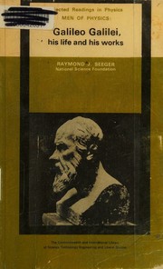 Front cover of Galileo Galilei by Galileo Galilei