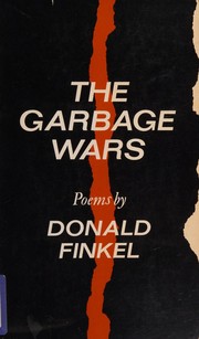 Cover of The garbage wars by Donald Finkel