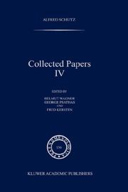 Cover of Collected papers by Alfred Schutz