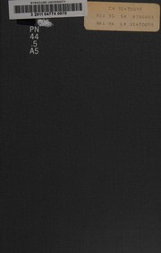 Front cover of A German-English guidebook to literary terms by Rose M. Bachem Alent