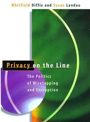 Cover of Privacy on the line by Whitfield Diffie