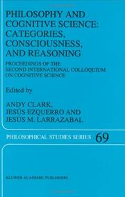 Front cover of Philosophy and cognitive science by International Colloquium on Cognitive Science (2nd 1991 San Sebastián, Spain)