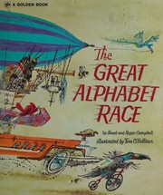 Front cover of The great alphabet race by Janet Campbell