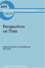 Cover of Perspectives on time by Jan Faye