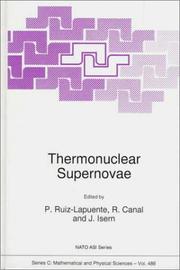 Front cover of Thermonuclear supernovae by P. Ruiz-Lapuente