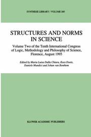Cover of The Tenth International Congress of Logic, Methodology, and Philosophy of Science, Florence, August 1995 by International Congress of Logic, Methodology, and Philosophy of Science (10th 1995 Florence, Italy)