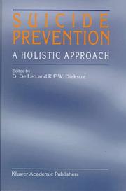 Cover of Suicide prevention by Diego De Leo