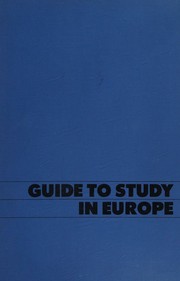 Front cover of Guide to study in Europe by Shirley Yvonne Herman