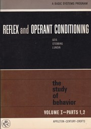 Front cover of The study of behavior by George Lawrence Geis