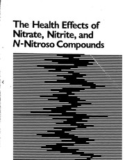 Front cover of The_health_effects_of_nitrate_and_N-Nitrso_compounds by Assembly of Life Science