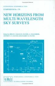 Front cover of New horizons from multi-wavelength sky surveys by International Astronomical Union. Symposium