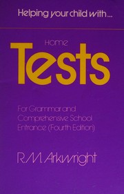 Front cover of Helping your child with home tests by R. M. Arkwright