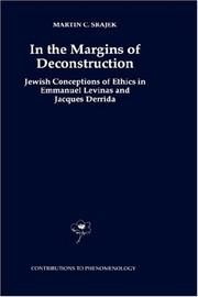 Front cover of In the margins of deconstruction by Martin C. Srajek