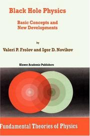 Cover of Black hole physics by V. P. Frolov