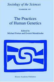 Cover of The practices of human genetics by Michael Fortun