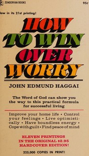Front cover of How to win over worry by John Edmund Haggai