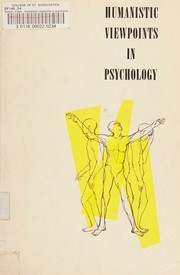 Front cover of Humanistic viewpoints in psychology by Frank T. Severin