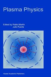 Front cover of Plasma physics by Latin American Workshop on Plasma Physics (7th 1997 Caracas, Venezuela)