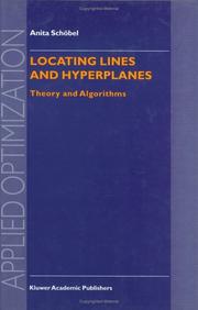 Cover of Locating Lines and Hyperplanes by Anita Schöbel