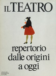 Front cover of Il Teatro repertorio dalle origini a oggi by Cesare Molinari