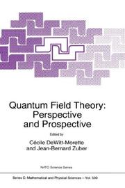 Front cover of Quantum field theory by NATO Advanced Study Institute on Quantum Field Theory: Perspective and Prospective (1998 Les Houches, France)