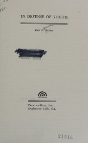 Front cover of In defense of youth by Earl Clarence Kelley
