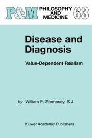 Cover of Disease and Diagnosis by William E. Stempsey