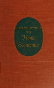 Front cover of Introduction to home economics by Juliet Lita Bane