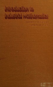 Front cover of Introduction to industrial mathematics by Daniel R. Peterson