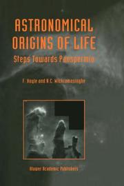 Front cover of Astronomical origins of life by Fred Hoyle