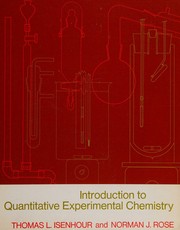 Cover of Introduction to quantitative experimental chemistry by Thomas L. Isenhour