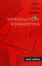 Front cover of Introductory bookkeeping by Ernest Adolph Zelliot