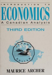 Front cover of Introduction to economics by Maurice Archer