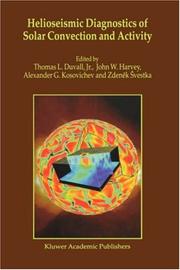 Cover of Helioseismic diagnostics of solar convection and activity by Alexander G. Kosovichev