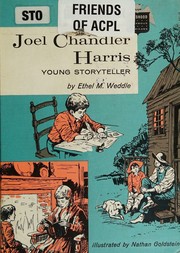 Front cover of Joel Chandler Harris by Ethel H. Weddle