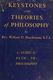 Front cover of Keystones & theories of philosophy by William D. Bruckmann
