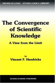 Front cover of The convergence of scientific knowledge by Vincent F. Hendricks