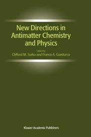 Front cover of New directions in antimatter chemistry and physics by Clifford M. Surko