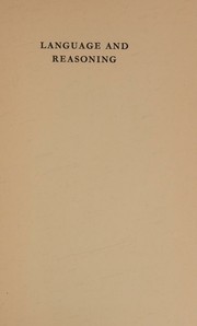 Cover of Language and reasoning by G. B. Keene