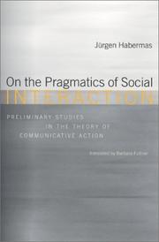 Front cover of Vorstudien und Ergänzungen zur Theorie des kommunikativen Handelns by Jürgen Habermas