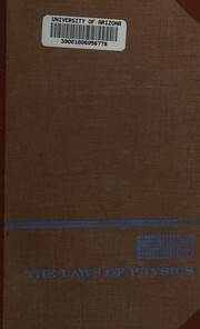 Front cover of The laws of physics by Milton A. Rothman