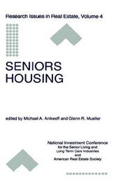 Cover of Seniors housing by Michael A. Anikeeff