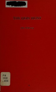 Cover of The lion hunt by John Holloway