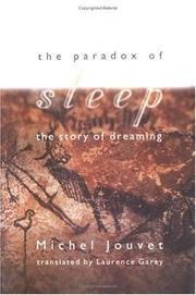 Front cover of The paradox of sleep by Michel Jouvet